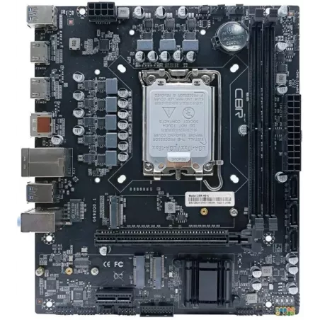 Купить материнская плата mATX CBR H610 в Москве, смотреть цены MB-ARH610-RTL в интернет-магазине goldbyte.ru