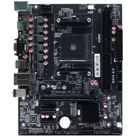 Купить материнская плата mATX CBR A520 в Москве, смотреть цены MB-ARA520-RTL в интернет-магазине goldbyte.ru