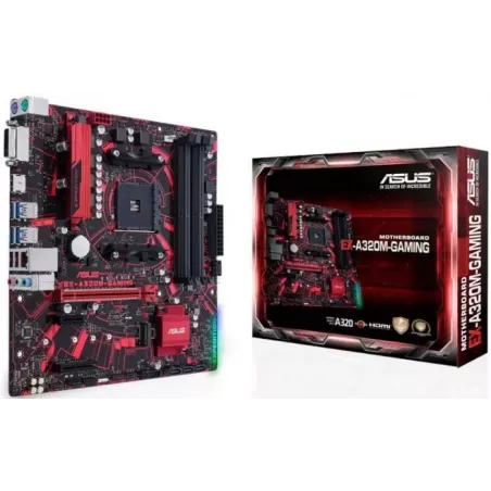 Купить материнская плата mATX ASUS EX-A320M-GAMING в Москве, смотреть цены  в интернет-магазине goldbyte.ru