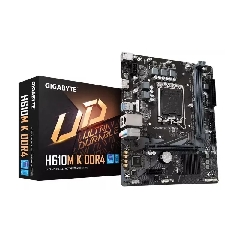 Купить материнская плата mATX GIGABYTE H610M K DDR4 в Москве, смотреть цены H610M K DDR4 1 в интернет-магазине goldbyte.ru