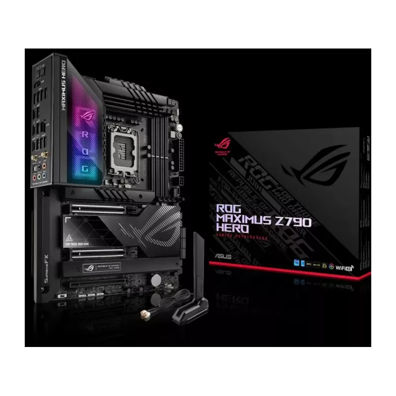 Купить материнская плата ATX ASUS ROG MAXIMUS Z790 HERO в Москве, смотреть цены 90MB1CI0-M0EAY0 в интернет-магазине goldbyte.ru