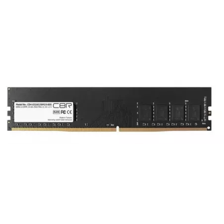 Купить оперативная память DDR4 16GB CBR CD4-US16G26M19-00S в Москве, смотреть цены  в интернет-магазине goldbyte.ru