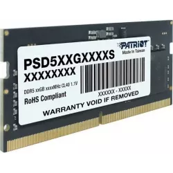 Купить оперативная память SODIMM DDR5 16GB Patriot Memory PSD516G520081S в Москве, смотреть цены  в интернет-магазине goldbyte.r