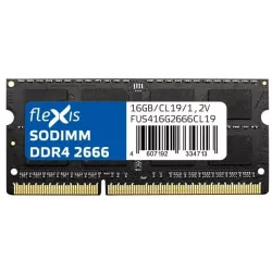 Купить оперативная память SODIMM DDR4 16GB Flexis FUS416G2666CL19 в Москве, смотреть цены  в интернет-магазине goldbyte.ru