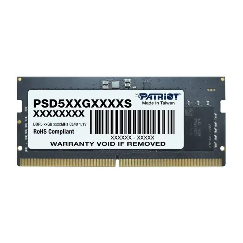 Купить оперативная память SODIMM DDR5 16GB Patriot Memory PSD516G480081S в Москве, смотреть цены  в интернет-магазине goldbyte.r