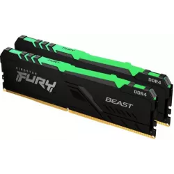 Купить оперативная память DDR4 16GB (2*8GB) Kingston FURY KF437C19BBAK2/16 в Москве, смотреть цены  в интернет-магазине goldbyte