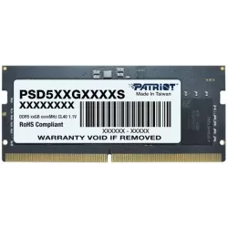 Купить оперативная память SODIMM DDR5 8GB Patriot Memory PSD58G560041S в Москве, смотреть цены  в интернет-магазине goldbyte.ru