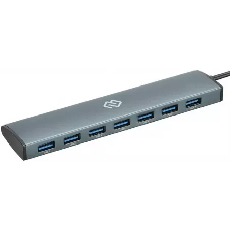 Купить разветвитель USB 3.1 Digma HUB-7U3.0-UC-G в Москве, смотреть цены Digma 1088655 в интернет-магазине goldbyte.ru