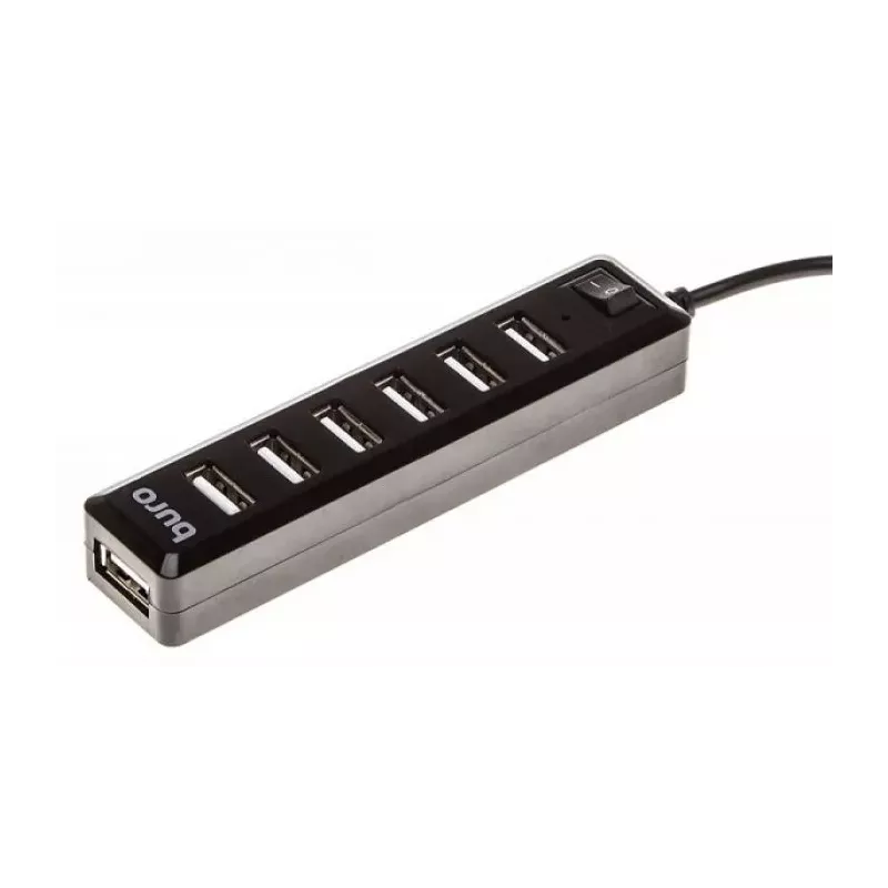 Купить разветвитель USB 2.0 Buro BU-HUB7-1.0-U2.0 в Москве, смотреть цены  в интернет-магазине goldbyte.ru
