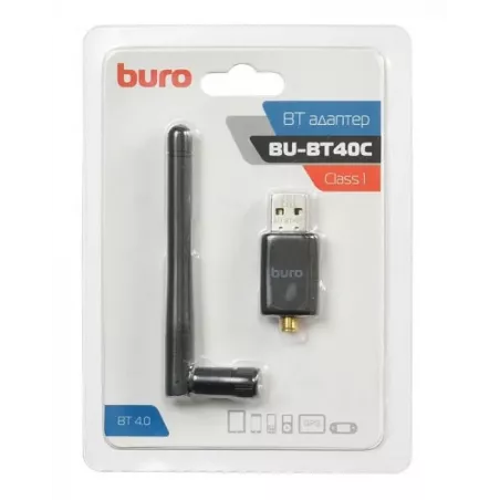 Купить адаптер Bluetooth Buro Buro BU-BT40С в Москве, смотреть цены BT40С в интернет-магазине goldbyte.ru