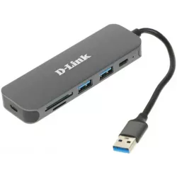Купить разветвитель USB 3.0 D-link DUB-1325/A2A в Москве, смотреть цены  в интернет-магазине goldbyte.ru