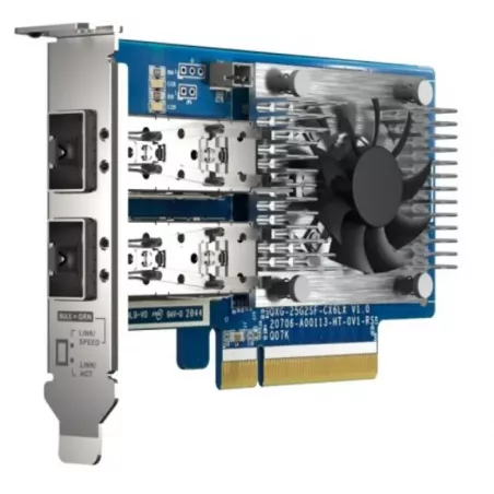 Купить сетевая карта QNAP QXG-25G2SF-CX6 в Москве, смотреть цены  в интернет-магазине goldbyte.ru