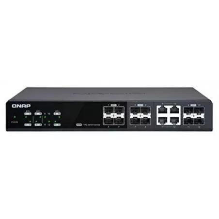 Купить коммутатор управляемый QNAP QSW-M1204-4C в Москве, смотреть цены  в интернет-магазине goldbyte.ru