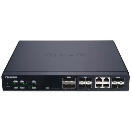 Купить коммутатор управляемый QNAP QSW-M1204-4C в Москве, смотреть цены  в интернет-магазине goldbyte.ru