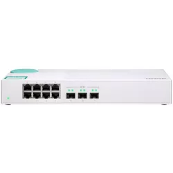Купить коммутатор неуправляемый QNAP QSW-308S в Москве, смотреть цены  в интернет-магазине goldbyte.ru