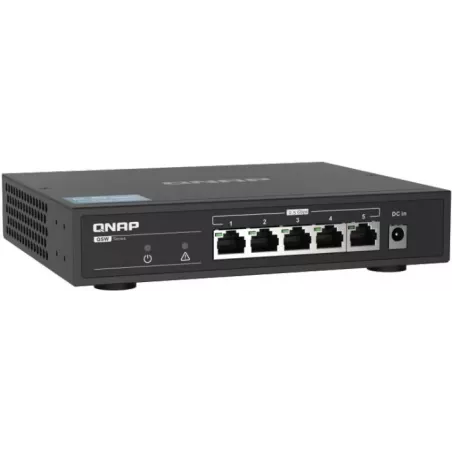 Купить коммутатор неуправляемый QNAP QSW-1105-5T в Москве, смотреть цены  в интернет-магазине goldbyte.ru