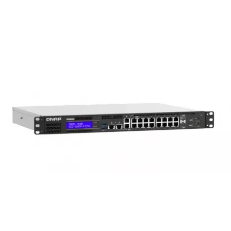 Купить коммутатор PoE QNAP QGD-1602P-C3558-8G в Москве, смотреть цены  в интернет-магазине goldbyte.ru