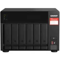 Купить сетевой RAID-накопитель QNAP TVS-675-8G в Москве, смотреть цены  в интернет-магазине goldbyte.ru