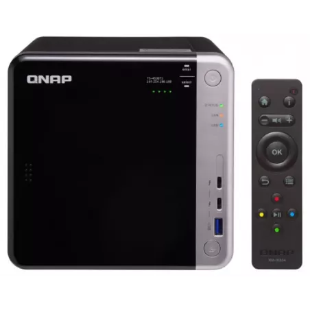 Купить сетевой накопитель QNAP TS-453BT3-8G в Москве, смотреть цены  в интернет-магазине goldbyte.ru