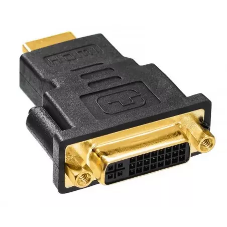Купить переходник Buro HDMI-19M-DVI-I(F)-ADPT в Москве, смотреть цены  в интернет-магазине goldbyte.ru
