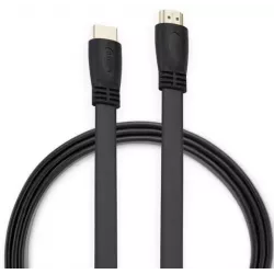 Купить кабель интерфейсный Buro BU-HDMI-FLAT-V1.4-1.5M в Москве, смотреть цены  в интернет-магазине goldbyte.ru