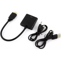 Купить переходник Buro HDMI-M-VGA-F-WUSB в Москве, смотреть цены  в интернет-магазине goldbyte.ru