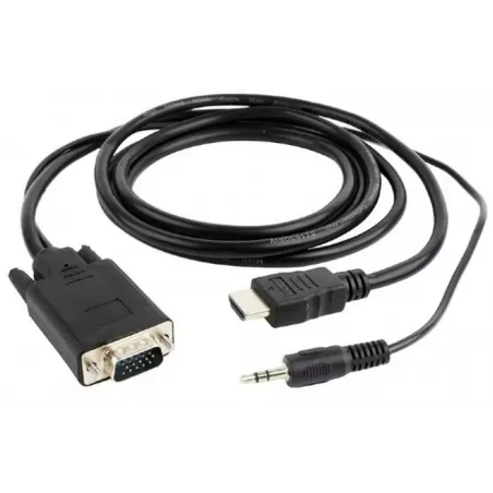 Купить переходник Cablexpert A-HDMI-VGA-03-10 в Москве, смотреть цены  в интернет-магазине goldbyte.ru
