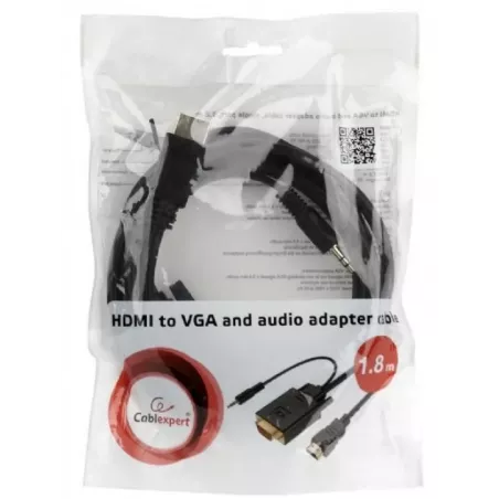 Купить переходник Cablexpert A-HDMI-VGA-03-5M в Москве, смотреть цены  в интернет-магазине goldbyte.ru