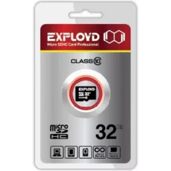 Купить карта памяти 32GB Exployd EX0032GCSDHC10-W/A-AD в Москве, смотреть цены  в интернет-магазине goldbyte.ru
