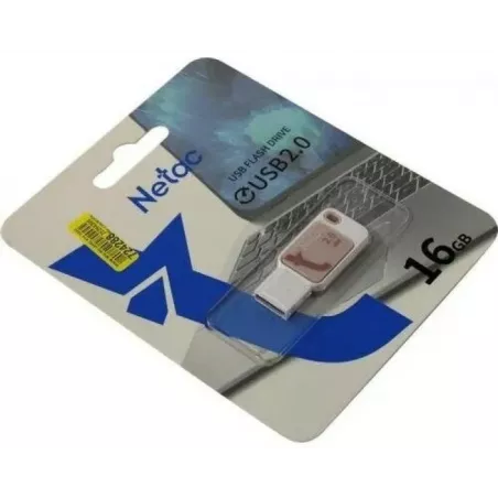 Купить накопитель USB 2.0 16GB Netac UA31 в Москве, смотреть цены NT03UA31N-016G-20PK в интернет-магазине goldbyte.ru