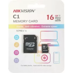 Купить карта памяти MicroSDHC 16GB HIKSEMI HS-TF-C1/16G/ADAPTER в Москве, смотреть цены  в интернет-магазине goldbyte.ru