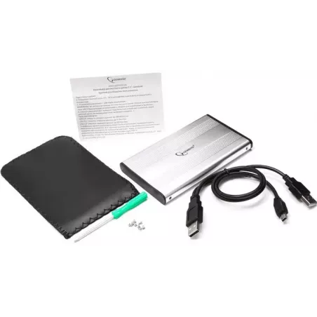 Купить внешний корпус для HDD SATA 2.5” Gembird EE2-U2S-5-S в Москве, смотреть цены  в интернет-магазине goldbyte.ru