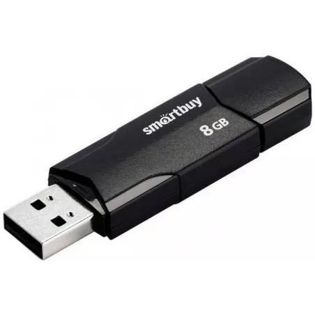 Купить накопитель USB 2.0 8GB SmartBuy SB8GBCLU-K в Москве, смотреть цены  в интернет-магазине goldbyte.ru