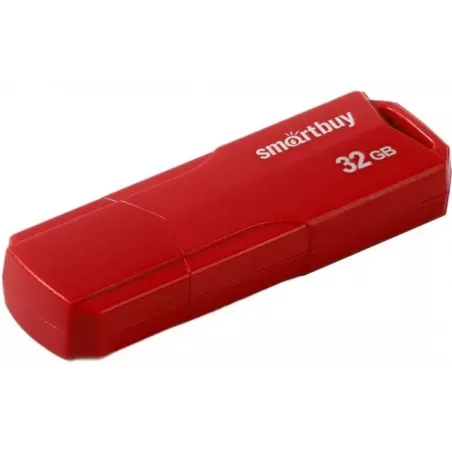 Купить накопитель USB 2.0 32GB SmartBuy SB32GBCLU-R в Москве, смотреть цены  в интернет-магазине goldbyte.ru