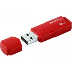 Купить накопитель USB 2.0 32GB SmartBuy SB32GBCLU-R в Москве, смотреть цены  в интернет-магазине goldbyte.ru