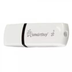 Купить накопитель USB 2.0 16GB SmartBuy SB16GBPN-W в Москве, смотреть цены  в интернет-магазине goldbyte.ru