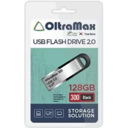 Купить накопитель USB 2.0 128GB OltraMax OM-128GB-300-Black в Москве, смотреть цены  в интернет-магазине goldbyte.ru