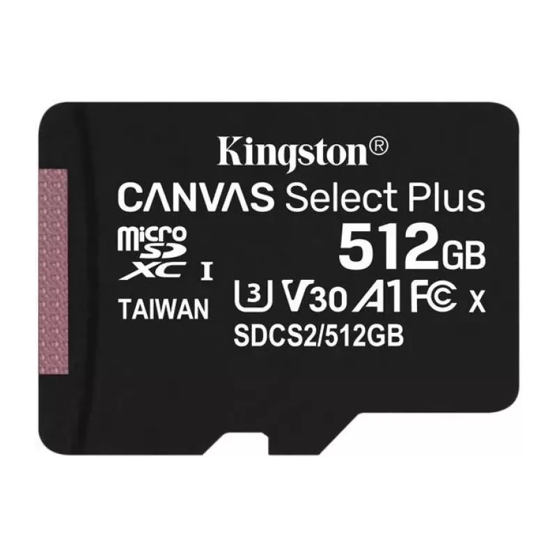 Купить карта памяти MicroSDXC 512GB Kingston SDCS2/512GBSP в Москве, смотреть цены  в интернет-магазине goldbyte.ru