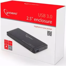 Купить внешний корпус для HDD SATA 2.5” Gembird EE2-U3S-2 в Москве, смотреть цены  в интернет-магазине goldbyte.ru
