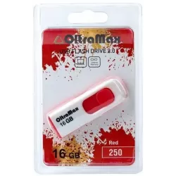 Купить накопитель USB 2.0 16GB OltraMax OM-16GB-250-Red в Москве, смотреть цены  в интернет-магазине goldbyte.ru