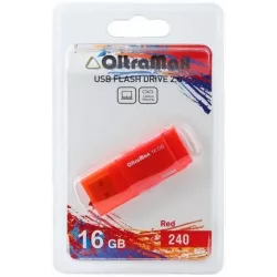 Купить накопитель USB 2.0 16GB OltraMax OM-16GB-240-Red в Москве, смотреть цены  в интернет-магазине goldbyte.ru