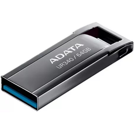 Купить накопитель USB 3.2 64GB ADATA UR340 в Москве, смотреть цены AROY-UR340-64GBK в интернет-магазине goldbyte.ru