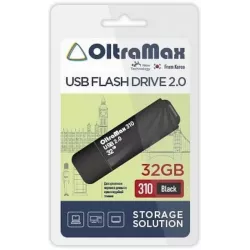Купить накопитель USB 2.0 32GB OltraMax OM-32GB-310-Black в Москве, смотреть цены  в интернет-магазине goldbyte.ru