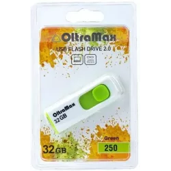 Купить накопитель USB 2.0 32GB OltraMax OM-32GB-250-Green в Москве, смотреть цены  в интернет-магазине goldbyte.ru