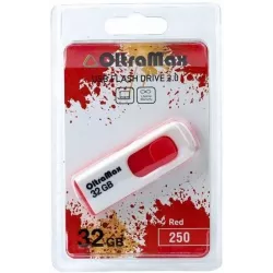 Купить накопитель USB 2.0 32GB OltraMax OM-32GB-250-Red в Москве, смотреть цены  в интернет-магазине goldbyte.ru