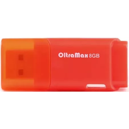 Купить накопитель USB 2.0 8GB OltraMax OM-8GB-240-Red в Москве, смотреть цены  в интернет-магазине goldbyte.ru