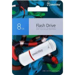 Купить накопитель USB 2.0 8GB SmartBuy SB8GBCRWSN в Москве, смотреть цены  в интернет-магазине goldbyte.ru