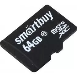 Купить карта памяти MicroSDXC 64GB SmartBuy SB64GBSDCL10-00LE в Москве, смотреть цены  в интернет-магазине goldbyte.ru