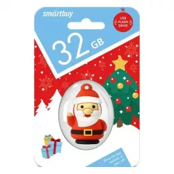 Купить накопитель USB 2.0 32GB SmartBuy SB32GBSantaS в Москве, смотреть цены  в интернет-магазине goldbyte.ru