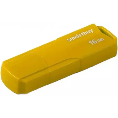 Купить накопитель USB 2.0 16GB SmartBuy SB16GBCLU-Y в Москве, смотреть цены  в интернет-магазине goldbyte.ru